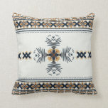 Native Tribal Pattern Throw Pillow<br><div class="desc">Geometric Tribal Native Abstract Pattern</div>