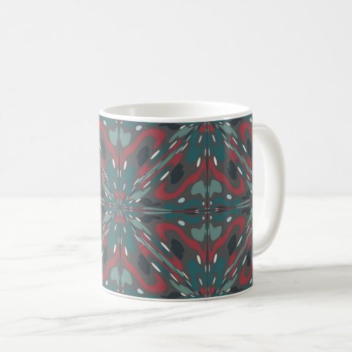 Native Tribal Southwestern Colors Pattern Coffee Mug