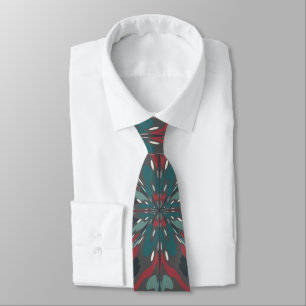 Native Tribal Southwestern Colors Pattern Neck Tie