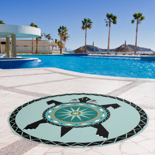 Native Turtle Beach Towel