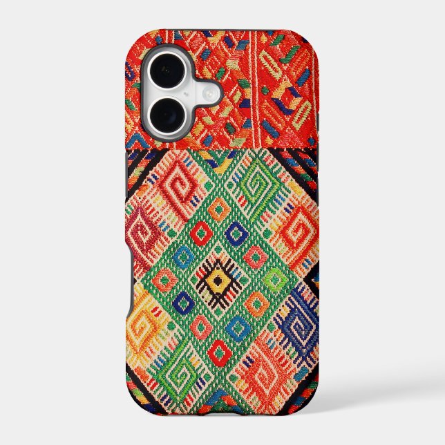 Native Woven Textile Iphone Case (Back)