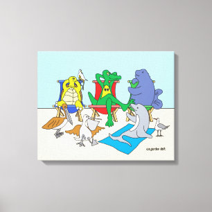 Natives 16x20 Canvas Print