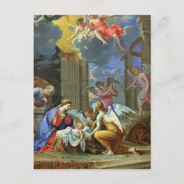 Nativity, 1667 postcard (Front)