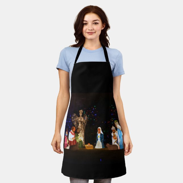 Nativity  apron (Worn)