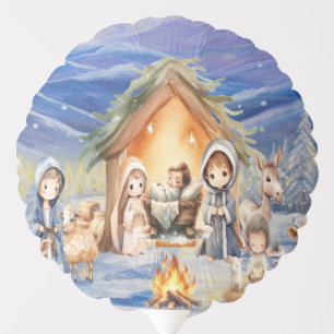 Nativity Balloon