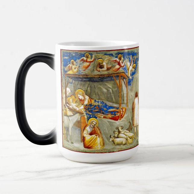 Nativity Birth of Jesus  Color Morph Mug (Left)