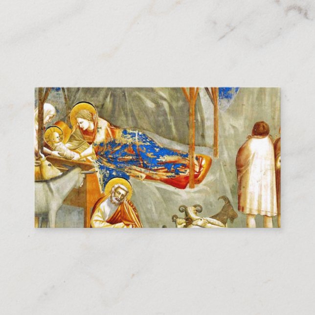 Nativity Birth of Jesus  Enclosure Card (Front)