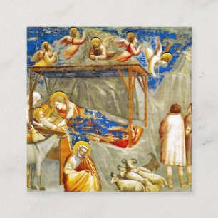 Nativity Birth of Jesus  Enclosure Card