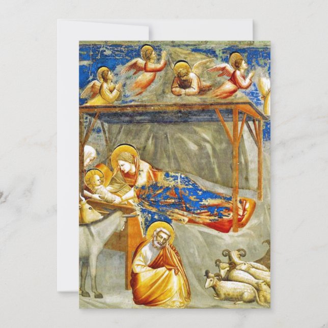 Nativity Birth of Jesus  Invitation (Front)