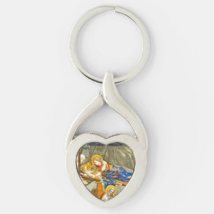 Nativity Birth of Jesus  Keychain