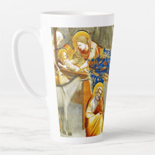 Nativity Birth of Jesus  Latte Mug