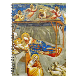 Nativity Birth of Jesus Notebook