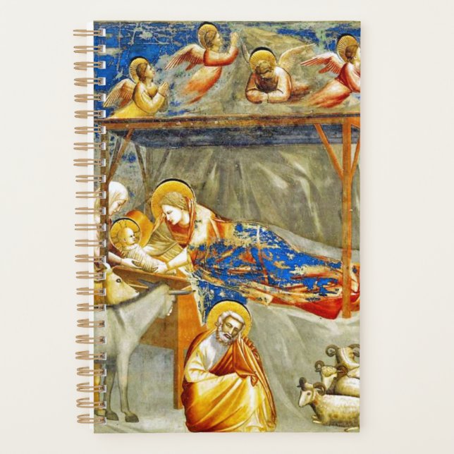 Nativity Birth of Jesus  Planner (Front)