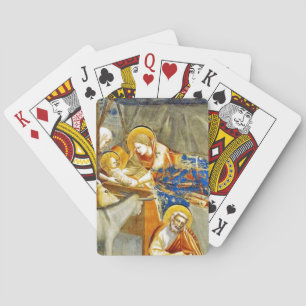 Nativity Birth of Jesus Poker Cards