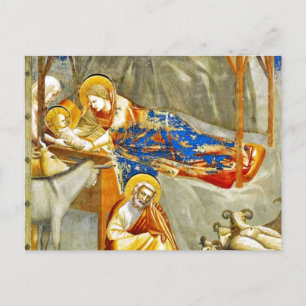 Nativity Birth of Jesus Postcard