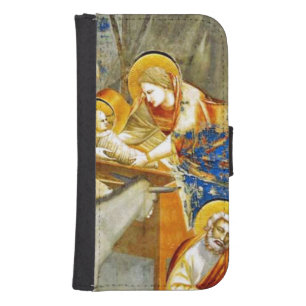 Nativity Birth of Jesus Galaxy S4 Wallet Case