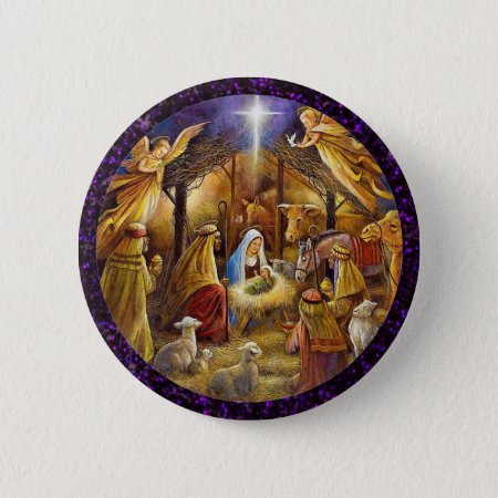Nativity Button