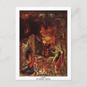Nativity By Altdorfer, Albrecht Postcard