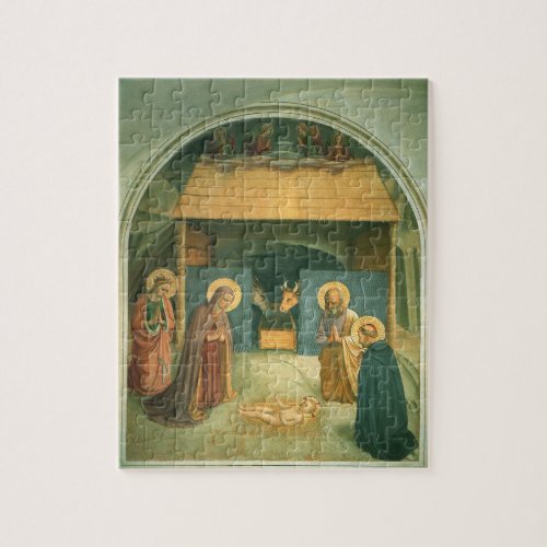 Nativity by Fra Angelico Jigsaw Puzzle