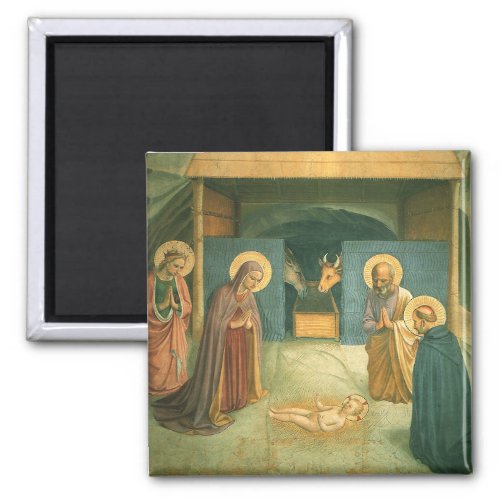 Nativity by Fra Angelico Magnet