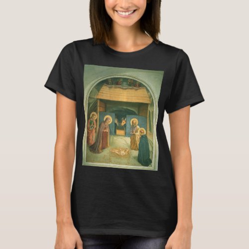 Nativity by Fra Angelico T_Shirt