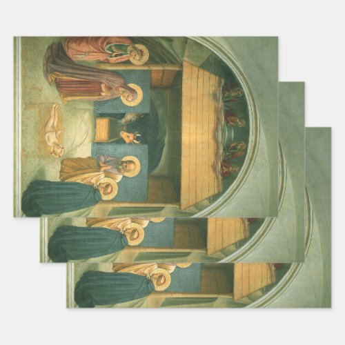 Nativity by Fra Angelico Wrapping Paper Sheets