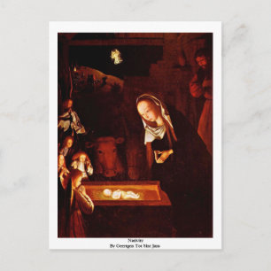 Nativity By Geertgen Tot Sint Jans Postcard