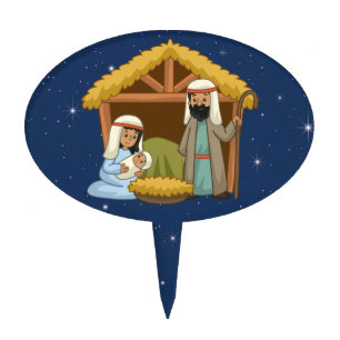 Nativity Cake Topper