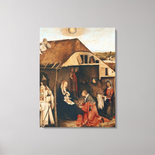 Nativity Canvas Print