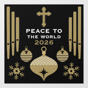 Nativity Christian Christmas Holiday Decor. Wall Decal