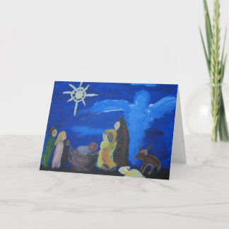 Nativity Christmas Card