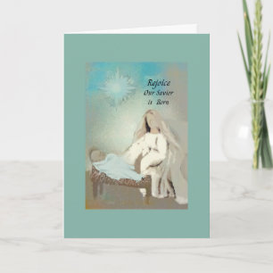 Nativity Christmas Card