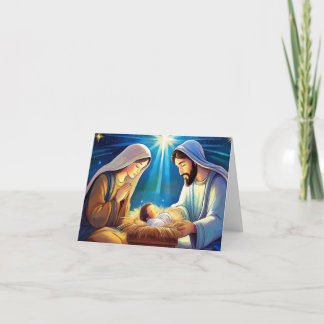 Nativity Christmas card