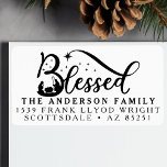 Nativity Christmas Card Customized Return Address Label<br><div class="desc">Introducing our "Nativity Christmas Card Customized Return Address Labels, " designed to perfectly complement your Christmas card mailings with a blend of modern and contemporary aesthetics. These labels feature a timeless black and white color scheme, ensuring that they match any holiday theme or design you choose. The labels are created...</div>