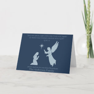 Nativity Christmas Card – The Annunciation of Mary