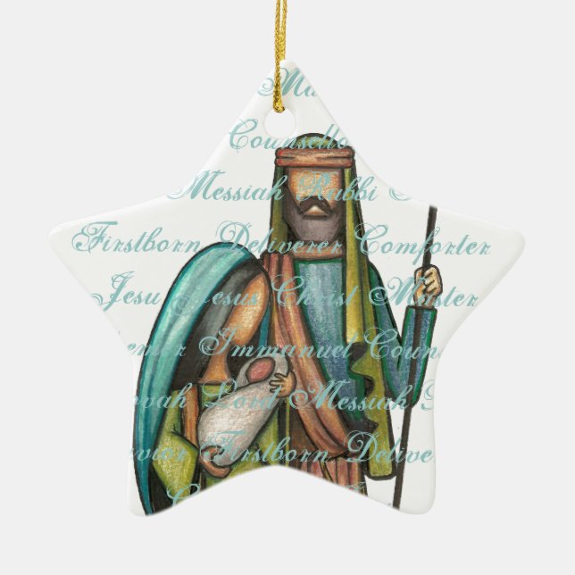 Nativity Christmas Ornament (Front)