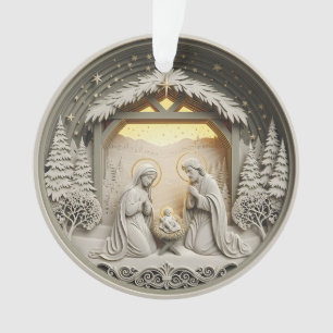 Nativity Christmas Ornament – Holy Family 1