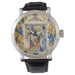 NATIVITY CHRISTMAS PARCHMENT WATCH