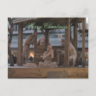 Nativity Christmas Postcard