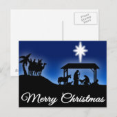 Nativity Christmas Postcard | Zazzle
