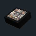 Nativity Christmas Scene Gift Box<br><div class="desc">What better way to present that special gift than to put it in an original wooden gift box, that is a unique and practical gift in itself. Add that watch, jewelry, keys to the new car, whatever. A gift inside a gift- for an extra special surprise. Made of lacquered wood,...</div>
