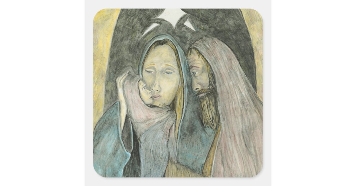 Nativity Christmas Stickers Zazzle