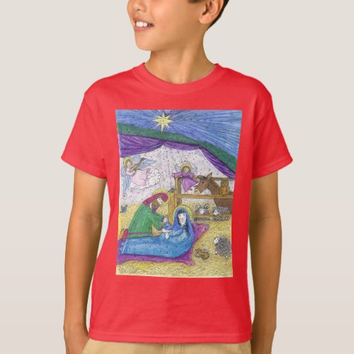 Nativity  Christmas T_Shirt