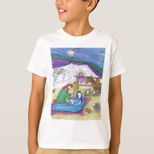 Nativity  Christmas T_Shirt