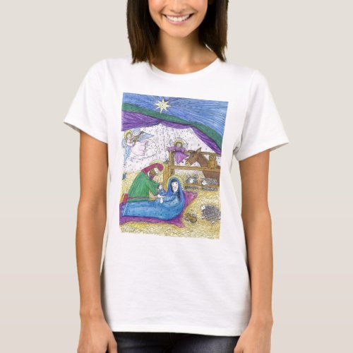 Nativity  Christmas T_Shirt