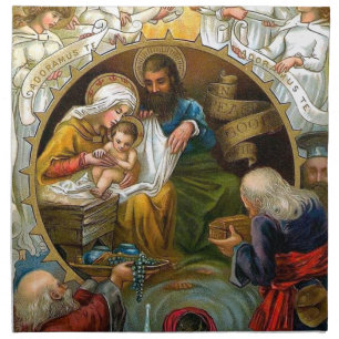 Nativity Cloth Napkin