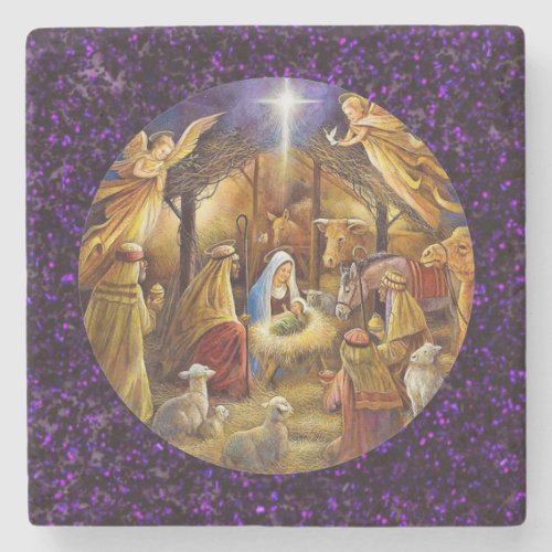 Nativity Coaster