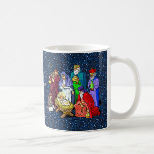 nativity coffee mug