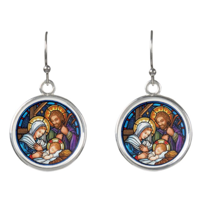 Nativity Earrings (Front)