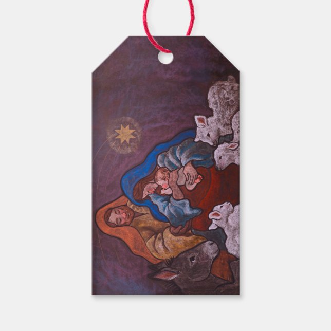Nativity gift tag (Front)